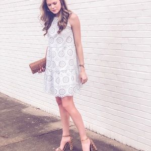 Lace tiered dress